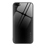 Texture Gradient Glass TPU Phone Case, For iPhone 8 Plus / 7 Plus