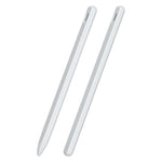 3 合 1 條紋液態矽膠觸控筆保護套，附兩個筆尖蓋，適用於 Apple Pencil 1，適用於 Apple Pencil 2