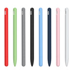 3 合 1 條紋液態矽膠觸控筆保護套，附兩個筆尖蓋，適用於 Apple Pencil 1，適用於 Apple Pencil 2