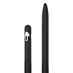 3 合 1 條紋液態矽膠觸控筆保護套，附兩個筆尖蓋，適用於 Apple Pencil 1，適用於 Apple Pencil 2