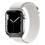 尼龍錶帶，適用於Apple Watch Series 8&7 45mm / SE 2&6&SE&5&4 44mm / 3&2&1 42mm，適用於Apple Watch tra Series 8&7 45mm / SE 2&6&SE&5&4 44mm / 3&2&1 42mm