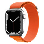 尼龍錶帶，適用於Apple Watch Series 8&7 45mm / SE 2&6&SE&5&4 44mm / 3&2&1 42mm，適用於Apple Watch tra Series 8&7 45mm / SE 2&6&SE&5&4 44mm / 3&2&1 42mm