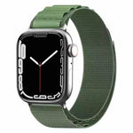 尼龍錶帶，適用於Apple Watch Series 8&7 45mm / SE 2&6&SE&5&4 44mm / 3&2&1 42mm，適用於Apple Watch tra Series 8&7 45mm / SE 2&6&SE&5&4 44mm / 3&2&1 42mm