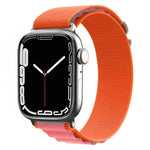尼龍錶帶，適用於Apple Watch Series 8&7 45mm / SE 2&6&SE&5&4 44mm / 3&2&1 42mm，適用於Apple Watch tra Series 8&7 45mm / SE 2&6&SE&5&4 44mm / 3&2&1 42mm