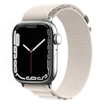 尼龍錶帶，適用於Apple Watch Series 8&7 45mm / SE 2&6&SE&5&4 44mm / 3&2&1 42mm，適用於Apple Watch tra Series 8&7 45mm / SE 2&6&SE&5&4 44mm / 3&2&1 42mm