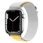 尼龍錶帶，適用於Apple Watch Series 8&7 45mm / SE 2&6&SE&5&4 44mm / 3&2&1 42mm，適用於Apple Watch tra Series 8&7 45mm / SE 2&6&SE&5&4 44mm / 3&2&1 42mm