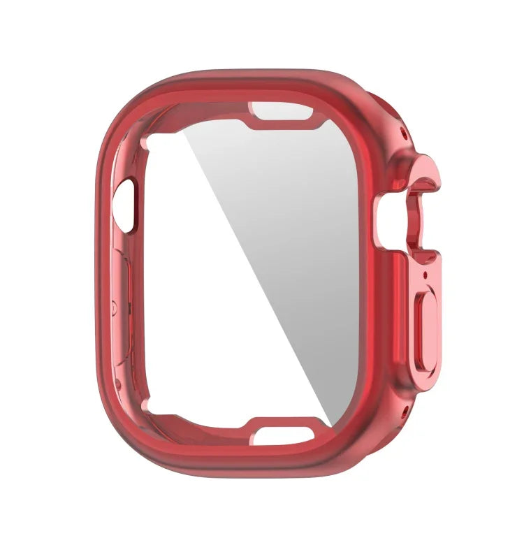 PET 膜 TPU 手錶保護殼，適用於 Apple Watch Ultra 1 / 2 / 3 49mm
