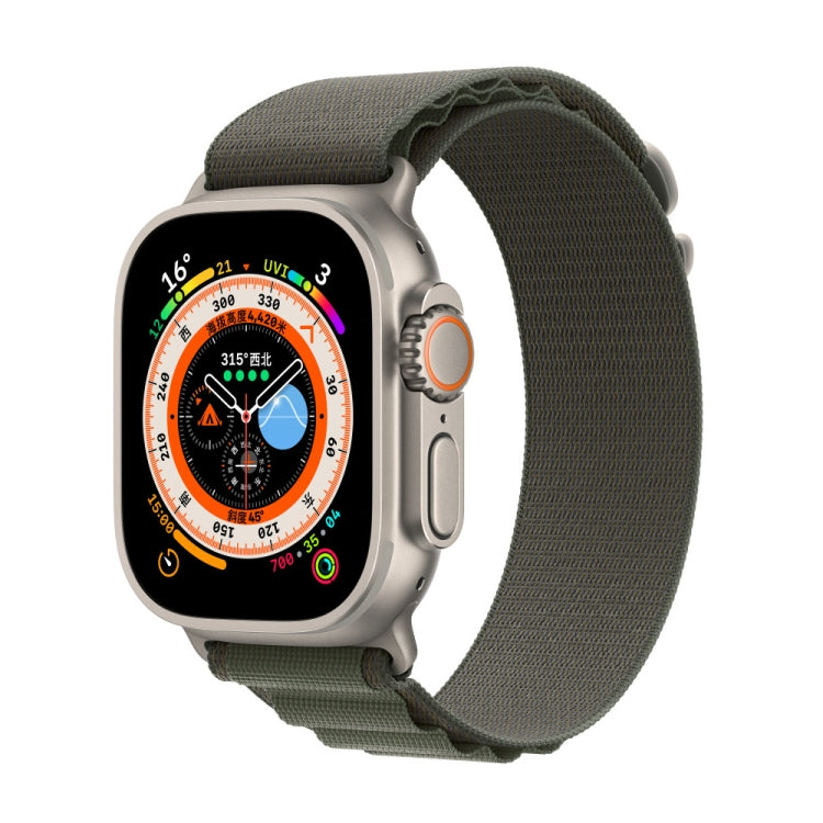 尼龍環形錶帶，適用於 Apple Watch 46mm / 49mm / 45mm / 44mm