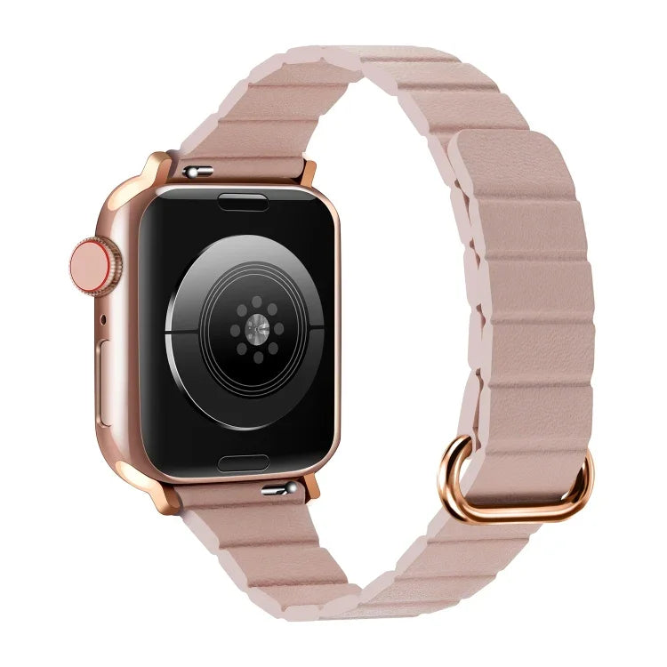 反扣磁吸錶帶，適用於 Apple Watch Series 8&7 45mm / SE 2&6&SE&5&4 44mm，適用於 Apple Watch Series 8&7 41mm / SE 2&6&SE&5&4 40mm