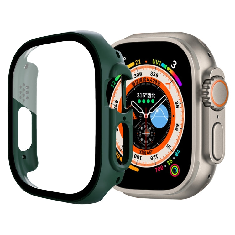 鋼化玻璃膜 PC 錶殼，適用於 Apple Watch Ultra 1 / 2 / 3 49mm