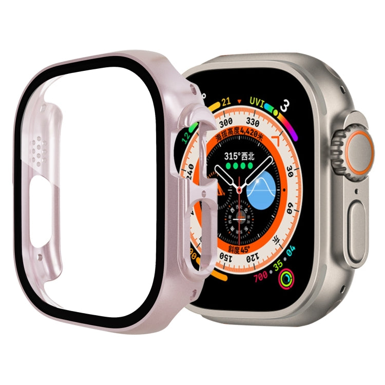 鋼化玻璃膜 PC 錶殼，適用於 Apple Watch Ultra 1 / 2 / 3 49mm