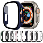 鋼化玻璃膜 PC 錶殼，適用於 Apple Watch Ultra 1 / 2 / 3 49mm