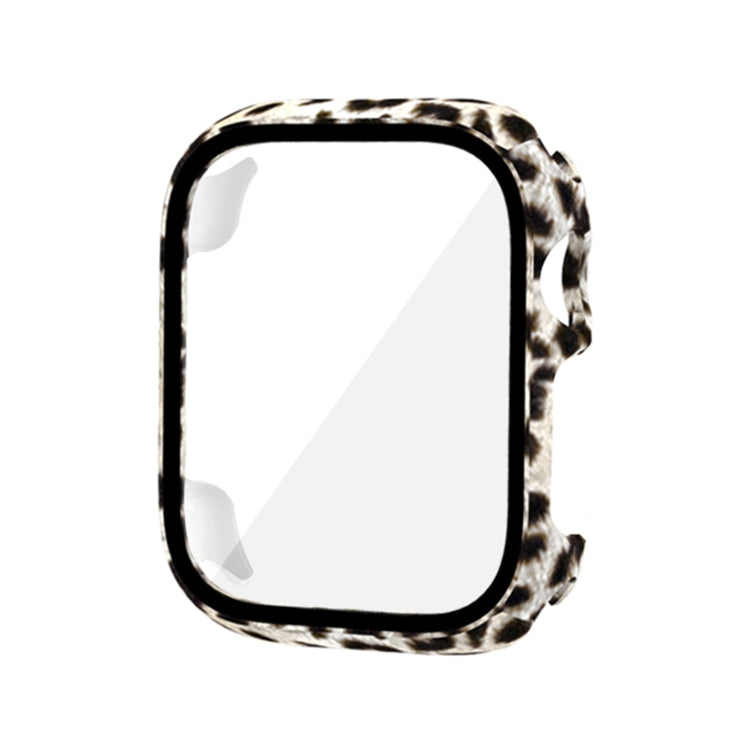 鋼化玻璃膜PC錶殼，適用於Apple Watch系列SE 3&SE 2&6&SE&5&4 44毫米，適用於Apple Watch系列SE 3&SE 2&6&SE&5&4 40毫米