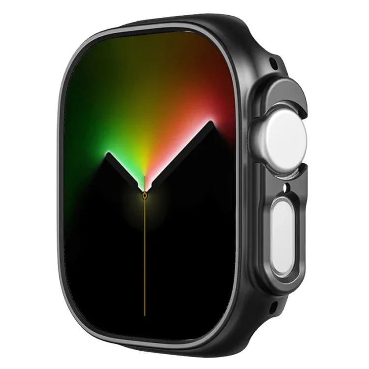 半包覆霧面 PC 保護殼，適用 Apple Watch Ultra 1 / 2 / 3 49mm