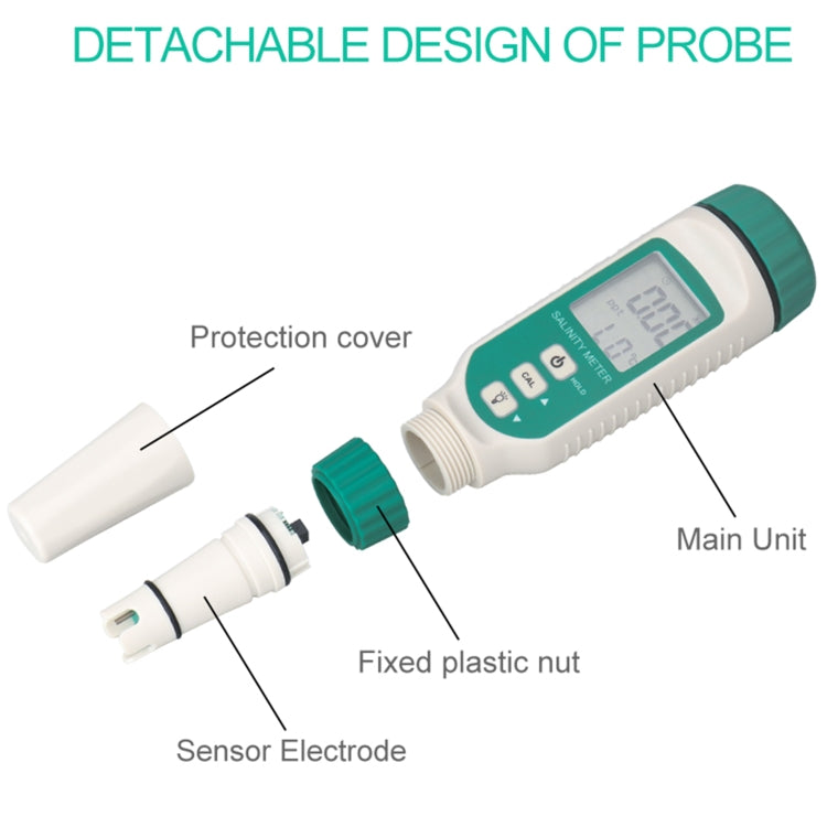 SmartSensor AR8012 便攜式數位鹽度計，AR8012