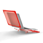 TPU + PC 雙色防摔筆記型電腦保護殼，適用於 MacBook Air 13.6 吋 A2681 2022 / M3 2024 A3113 / M4 2025 A3240
