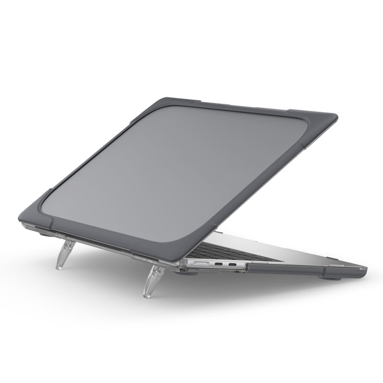 TPU + PC 雙色防摔筆記型電腦保護殼，適用於 MacBook Air 13.6 吋 A2681 2022 / M3 2024 A3113 / M4 2025 A3240