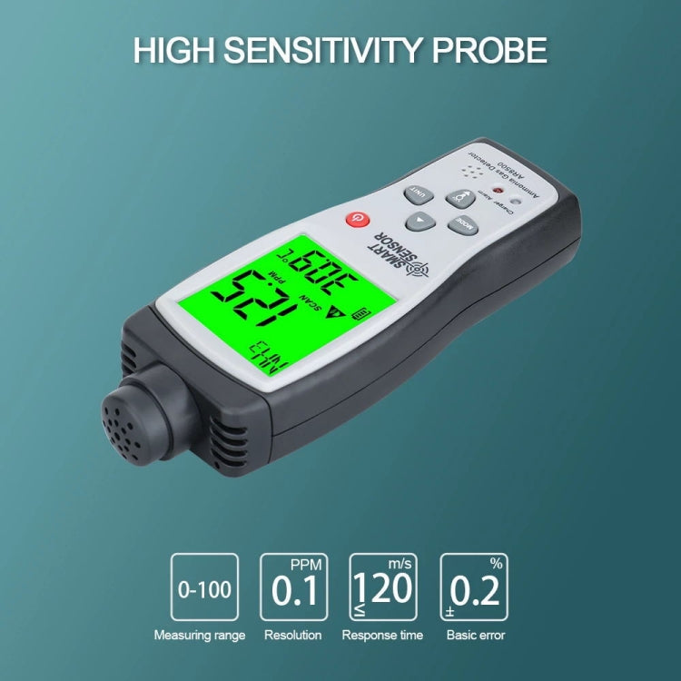 SmartSensor AR8500 手持式氨氣 NH3 檢測儀，AR8500