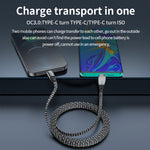 3A USB-C/Type-C 轉 8 Pin L 形快充數據線，3A Type-C 轉 8 Pin 1.2m，3A Type-C 轉 8 Pin 2m