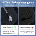 3A USB-C/Type-C 轉 8 Pin L 形快充數據線，3A Type-C 轉 8 Pin 1.2m，3A Type-C 轉 8 Pin 2m