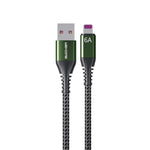 WEKOME WDC-169I Raython 系列 6A USB 轉 8 Pin 快充數據線，長度：1m