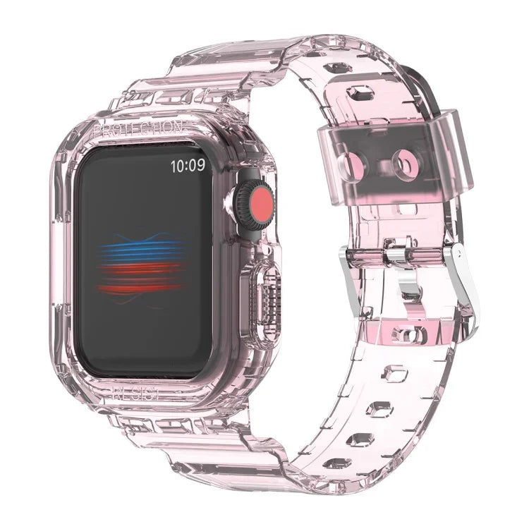 裝甲一體成型 TPU 錶帶，適用 Apple Watch Ultra 49mm