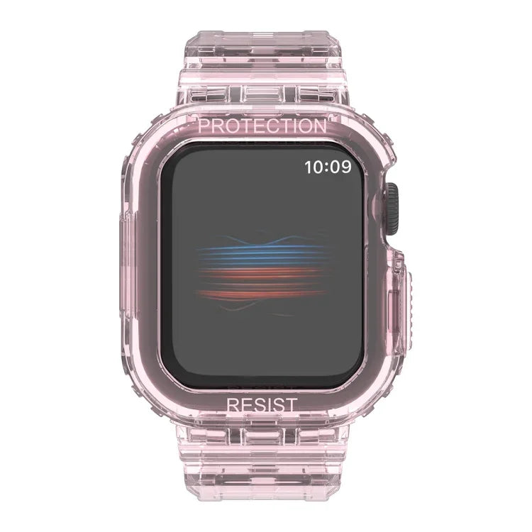 裝甲一體成型 TPU 錶帶，適用 Apple Watch Ultra 49mm