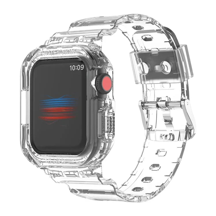 裝甲一體成型 TPU 錶帶，適用 Apple Watch Ultra 49mm