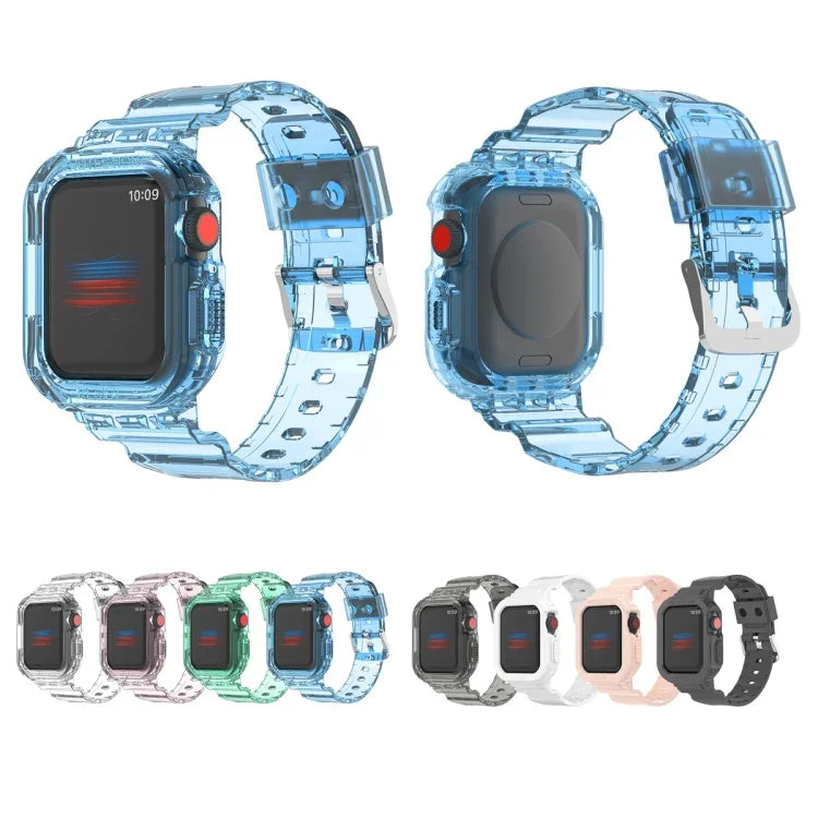 裝甲一體成型 TPU 錶帶，適用 Apple Watch Ultra 49mm