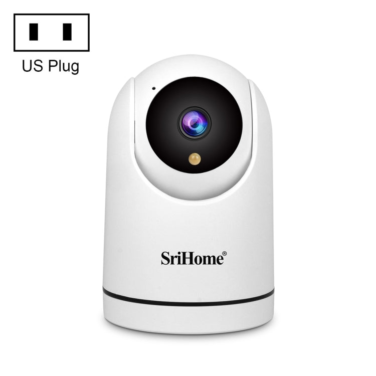 SriHome SH042 2.0MP 1080P 高清 AI WiFi 旋轉監控攝影機，SH042