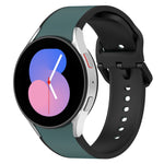 雙色矽膠錶帶，適用於 Samsung Galaxy Watch5 40mm / 44mm