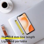 100W 10Gbps USB-C/Type-C 對 USB-C/Type-C FPC 柔性數據線，長度：13.8cm，10Gbps USB-C/Type-C 對 USB-C/Type-C