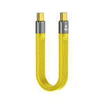 100W 40Gbps USB-C/Type-C 對 USB-C/Type-C FPC 柔性數據線，長度：13.8cm，40Gbps USB-C/Type-C 對 USB-C/Type-C