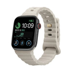 反扣矽膠錶帶，適用於 Apple Watch Ultra 49mm / Series 8&7 45mm / SE 2&6&SE&5&4 44mm / 3&2&1 42mm，適用於 Apple Watch Series 8&7 41mm / SE 2&6&SE&5&4 40mm / 3&2&1 38mm