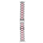 三股不鏽鋼金屬錶帶，適用於 Google Pixel Watch 4 / 3 / 2 / 1 41毫米