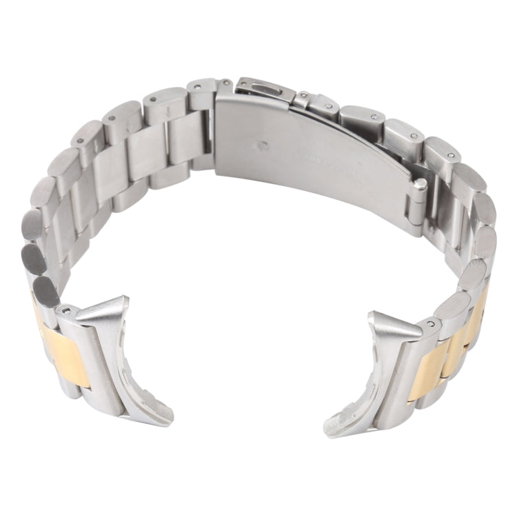 三股不鏽鋼金屬錶帶，適用於 Google Pixel Watch 4 / 3 / 2 / 1 41毫米