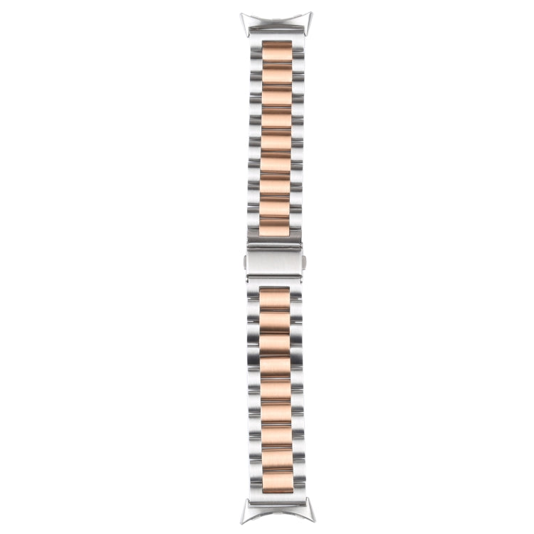 三股不鏽鋼金屬錶帶，適用於 Google Pixel Watch 4 / 3 / 2 / 1 41毫米
