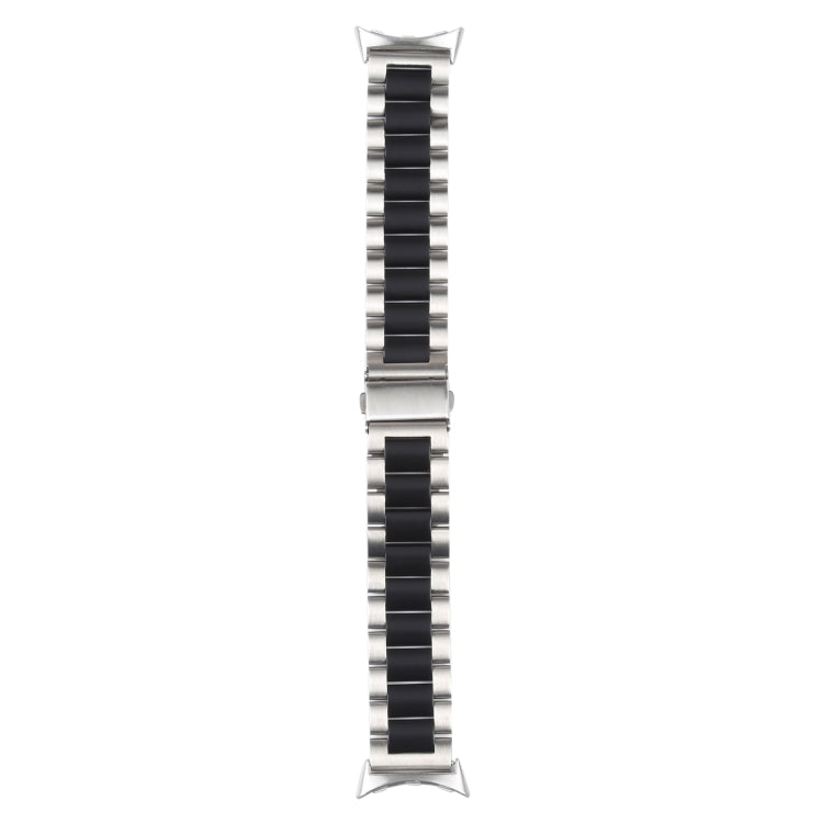 三股不鏽鋼金屬錶帶，適用於 Google Pixel Watch 4 / 3 / 2 / 1 41毫米