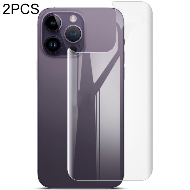 2 片 imak 曲面水凝膜手機背部保護貼，適用於 iPhone 14、iPhone 14 Plus、iPhone 14 Pro、iPhone 14 Pro Max、華為 Mate 50、華為 Mate 50 Pro
