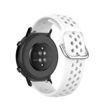 20mm 錶扣純色運動腕帶，適用於華為 Watch GT2 42MM，適用於 Galaxy Watch Active2 / Active