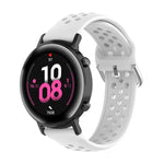 20mm 錶扣純色運動腕帶，適用於華為 Watch GT2 42MM，適用於 Galaxy Watch Active2 / Active