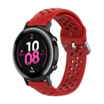 20mm 錶扣純色運動腕帶，適用於華為 Watch GT2 42MM，適用於 Galaxy Watch Active2 / Active