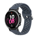 20mm 錶扣純色運動腕帶，適用於華為 Watch GT2 42MM，適用於 Galaxy Watch Active2 / Active