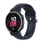 20mm 錶扣純色運動腕帶，適用於華為 Watch GT2 42MM，適用於 Galaxy Watch Active2 / Active