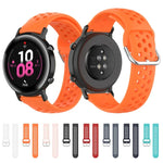 20mm 錶扣純色運動腕帶，適用於華為 Watch GT2 42MM，適用於 Galaxy Watch Active2 / Active