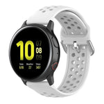 20mm 錶扣純色運動腕帶，適用於華為 Watch GT2 42MM，適用於 Galaxy Watch Active2 / Active
