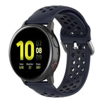 20mm 錶扣純色運動腕帶，適用於華為 Watch GT2 42MM，適用於 Galaxy Watch Active2 / Active