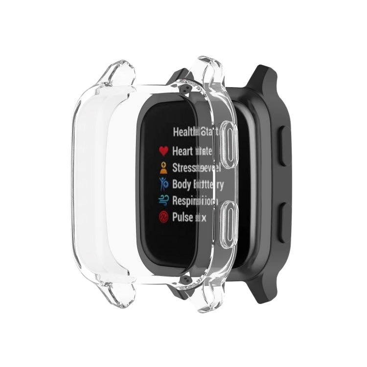 Full Coverage TPU Electroplating Watch Case, For Garmin Venu Sq 2