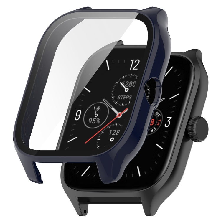 PC + Tempered Glass Integrated Protective Watch Case, For Amazfit GTS 4
