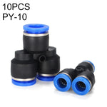 PY-14 LAIZE 2個塑料Y型三通減徑氣動快速接頭，PY-4（10個），PY-6（10個），PY-8（10個），PY-10（10個），PY-12（10個），PY-14（2個），PY-16（2個）